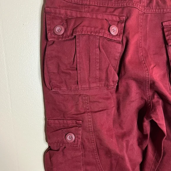 Matchstick Men's Retro Relaxed Cargo Pants with Multi Pockets 32x32 - Picture 6 of 12